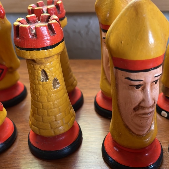 Ceramic, Hand Crafted Chess Pieces - Picture 12 of 12